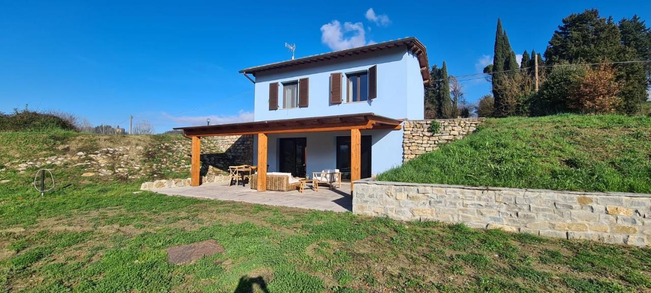 Villa Azzurra Immersa Nel Verde Tra Firenze, Arezzo E Siena Terranuova Bracciolini Exterior photo